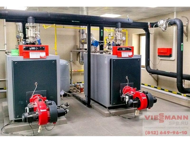 Котел стальной Vitoplex 300 с автоматикой Vitotronic 100 CC1E ...