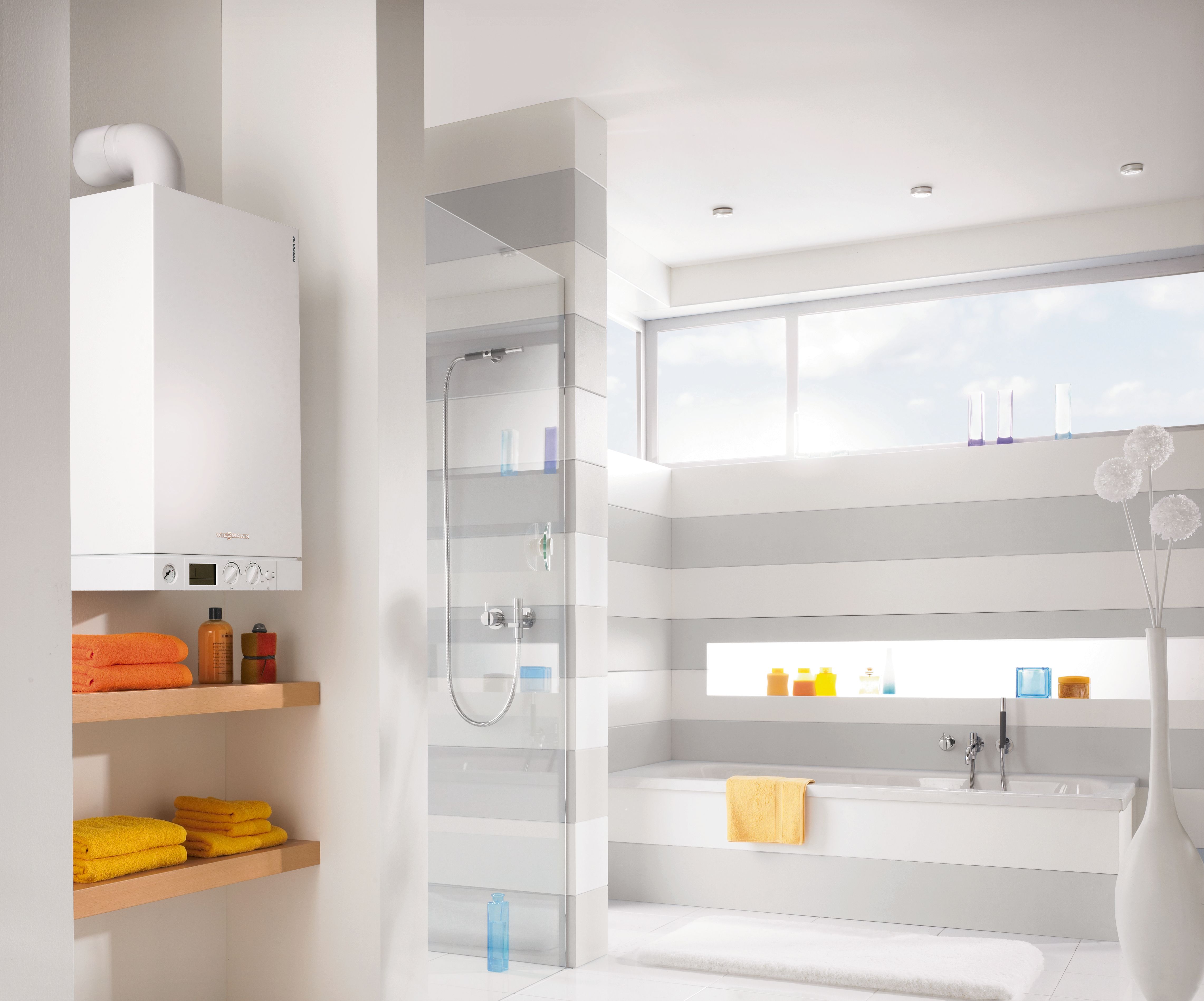 Газовый котел Viessmann Vitopend 100-W 24 кВт A1JB010 двухконтурный